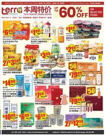 Terra Foodmart flyer Page 1