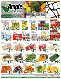 Ample Food Market flyer week 33 Page 1