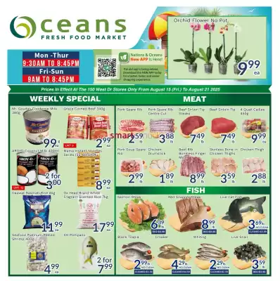 Oceans Fresh Food Market flyer