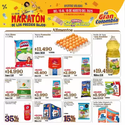 Catálogo La Gran Colombia (válido hasta 18-08)