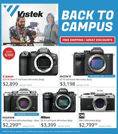 Vistek flyer Page 1