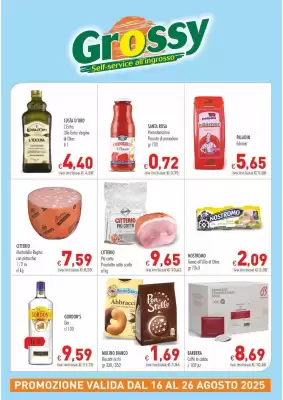 Volantino Cash & Carry Grossy (valido fino al 26-08)