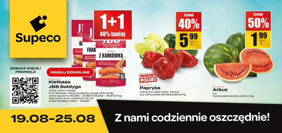 Supeco gazetka tydzień 34 Strona 1
