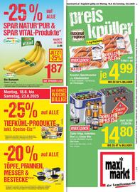 Maximarkt Flugblatt woche 34 Seite 1