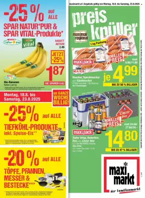 Maximarkt Flugblatt