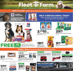 Mills Fleet Farm Weekly Ad week 33 Page 1