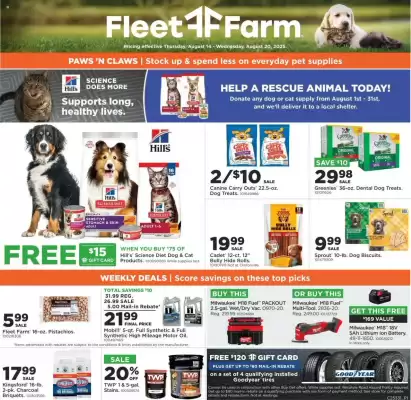 Mills Fleet Farm Weekly Ad (valid until 21-08)