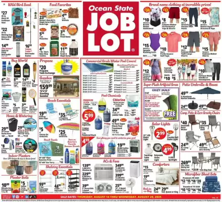 Ocean State Job Lot Weekly Ad (valid until 21-08)