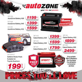 AutoZone catalogue Page 1