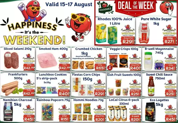 Foodeez catalogue (valid until 17-08)