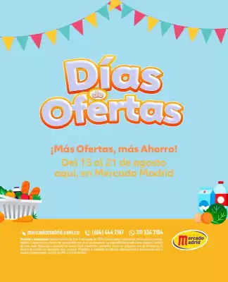 Catálogo Mercado Madrid (válido hasta 21-08)