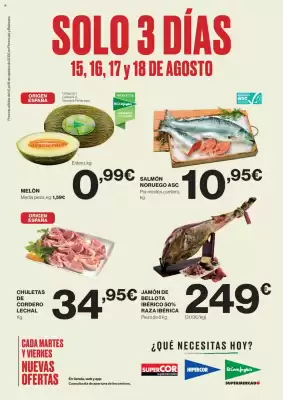 Folleto Supercor (válido hasta el 18-08)