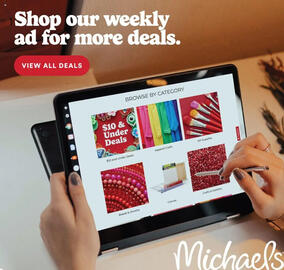 Michaels flyer week 33 Page 6