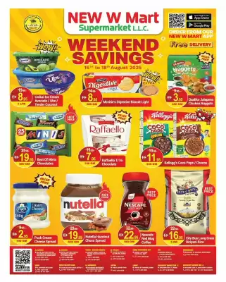 New W Mart catalogue (valid until 21-08)