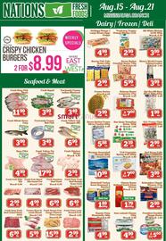 Nations Fresh Foods flyer week 33 Page 1