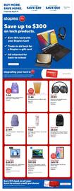 Staples flyer week 33 Page 1