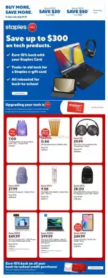 Staples flyer