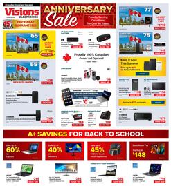 Visions Electronics flyer week 33 Page 1