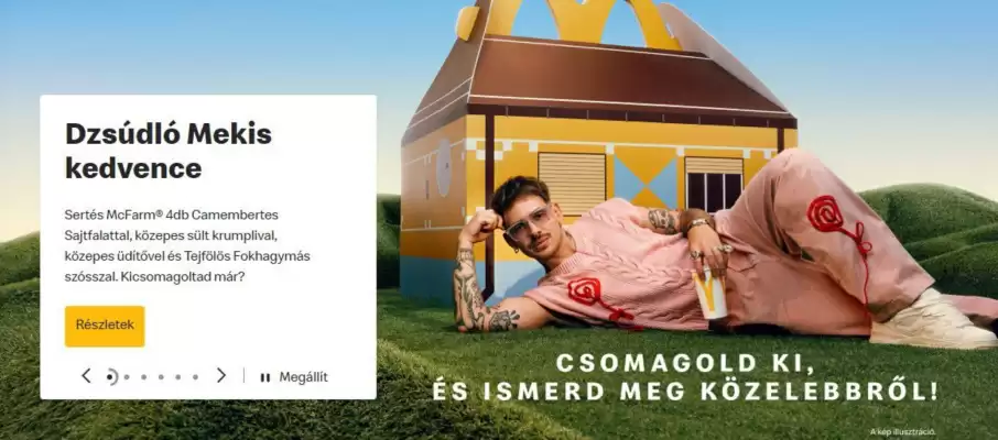 McDonald's akciós újság (érvényes eddig: 19-08)