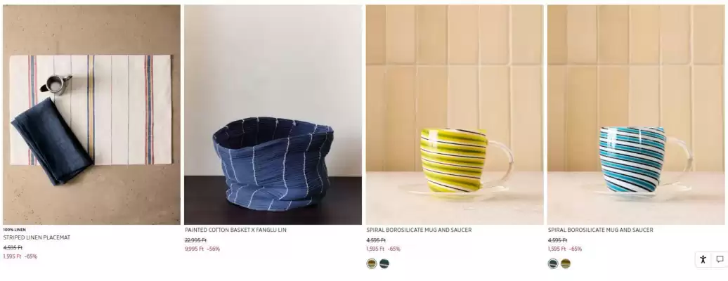 Zara Home akciós újság (érvényes eddig: 25-08)