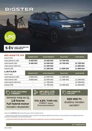 Dacia akciós újság | Bigster Oldal 2