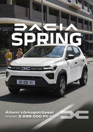 Dacia akciós újság | Spring Oldal 1