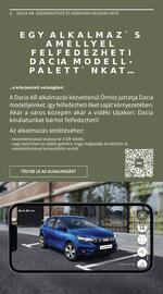 Dacia akciós újság | Sandero Oldal 18