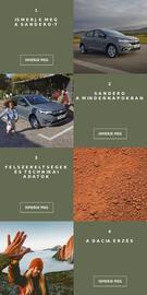 Dacia akciós újság | Sandero Oldal 2