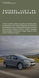 Dacia akciós újság | Sandero Oldal 4