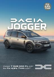 Dacia akciós újság | Jogger Oldal 1
