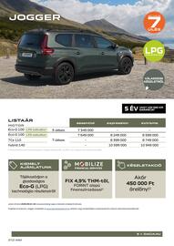 Dacia akciós újság | Jogger Oldal 2