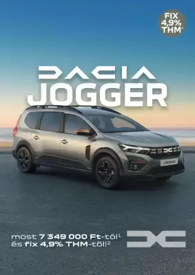 Dacia akciós újság (érvényes eddig: 31-08)