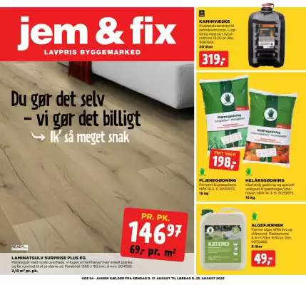 jem & fix tilbudsavis (gælder indtil 23-08)