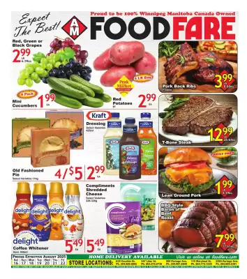 Food Fare flyer (valid until 21-08)