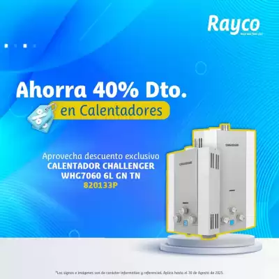 Catálogo Rayco (válido hasta 31-08)