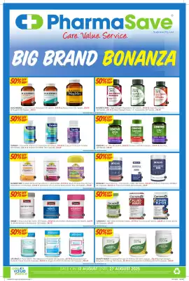 PharmaSave catalogue (valid until 27-08)
