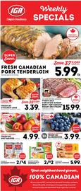 Market Place IGA flyer week 33 Page 1