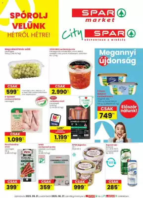Spar Market akciós újság