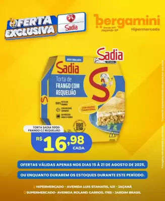 Catálogo Supermercado Bergamini (válido até 21-08)