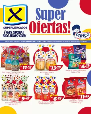 Catálogo X Supermercados (válido até 22-08)