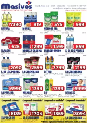 Catálogo Masivos (válido hasta 22-08)