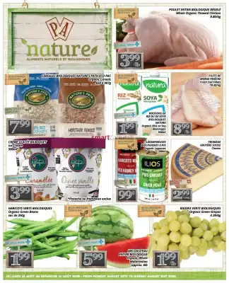 Supermarché PA flyer