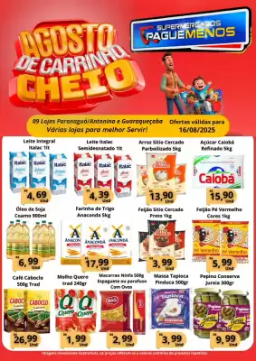 Catálogo Supermercados Pague Menos (válido até 16-08)
