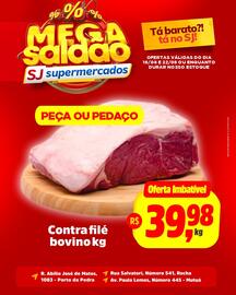 Catálogo Sj Supermercados semana 33 Página 1