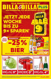 Billa Flugblatt woche 33 Seite 1