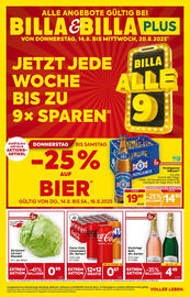 Billa Flugblatt woche 33 Seite 1