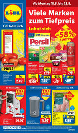 Lidl Prospekt woche 34 Seite 1