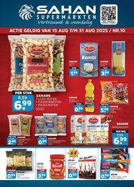 Sahan Supermarkten folder Pagina 1