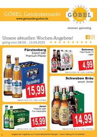 Getränke Göbel Prospekt Seite 1