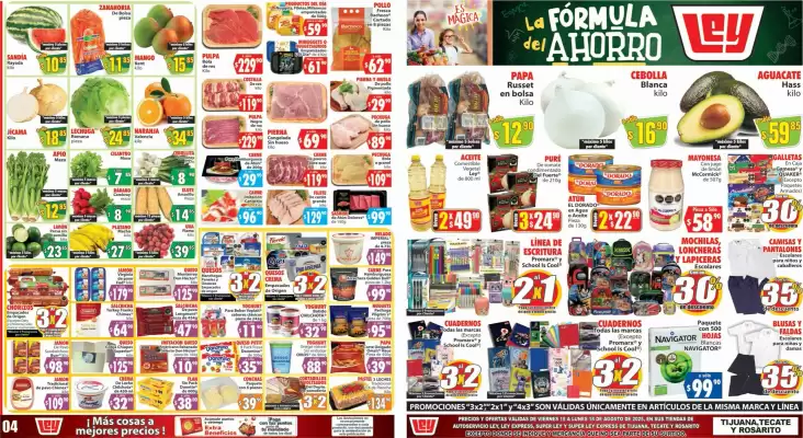 Catálogo Casa Ley (válido hasta 18-08)